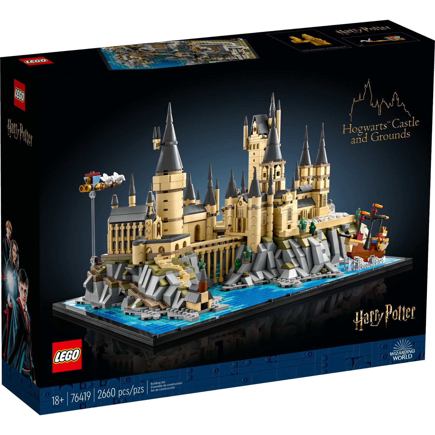 Конструктор LEGO Hogwarts Castle and Grounds 76419 купить по цене 19999 ₽ в  интернет-магазине Детский мир