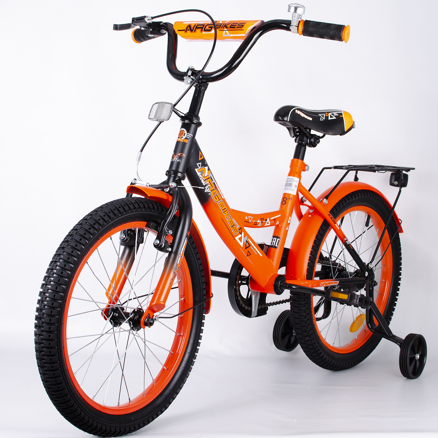 Велосипед NRG BIKES GRIFFIN 18 orange-black - фото 4