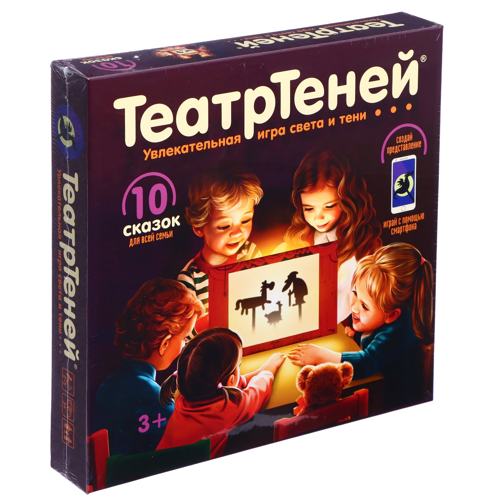 Игра настольная ДЕСЯТОЕ КОРОЛЕВСТВО «Театр Теней. Театр на столе»