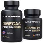 Комплекс для иммунитета UltraBalance Omega 3 Vitamin D3 Premium БАД капсулы