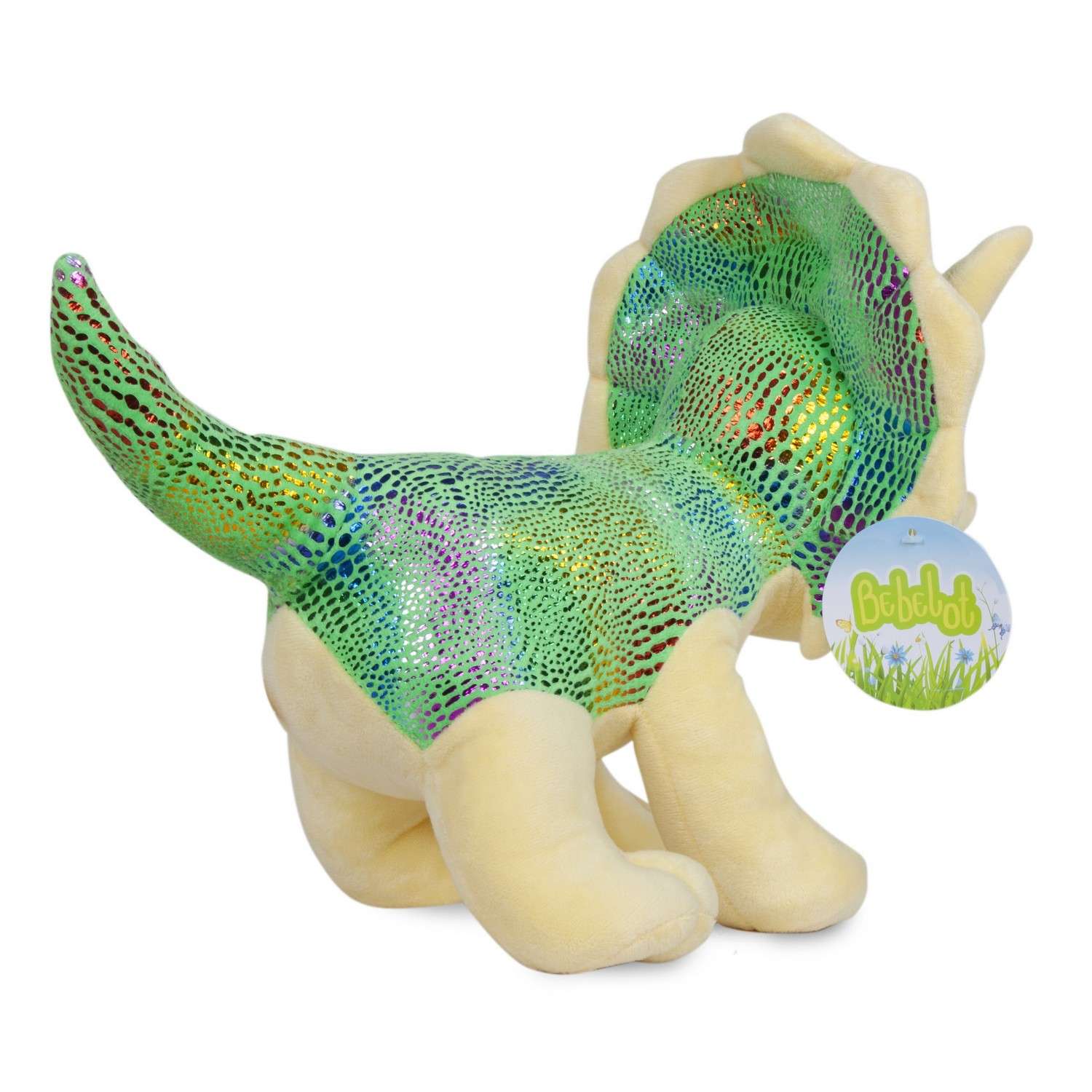 Мягкая игрушка Bebelot Динозаврик трицератопс 26 см - фото 2