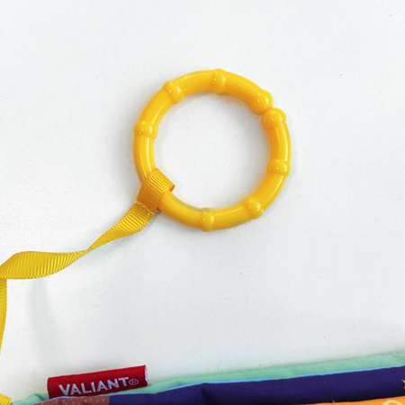 Книжка-игрушка VALIANT для малышей «Играй-перемешай!» с прорезывателем и подвесом