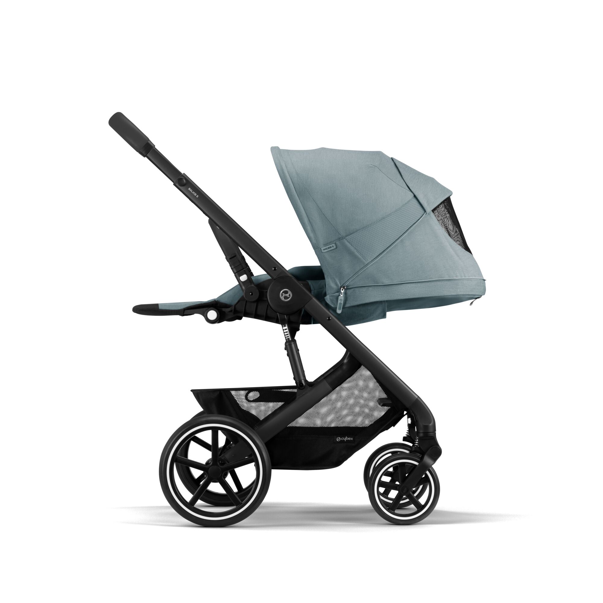 Коляска 3в1 Cybex Balios S Lux Sky Blue - фото 7