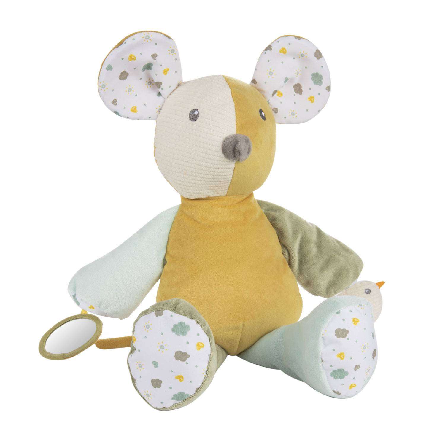 Игрушка Canpol Babies Mouse обнимашка с пищалкой 77/200 - фото 4