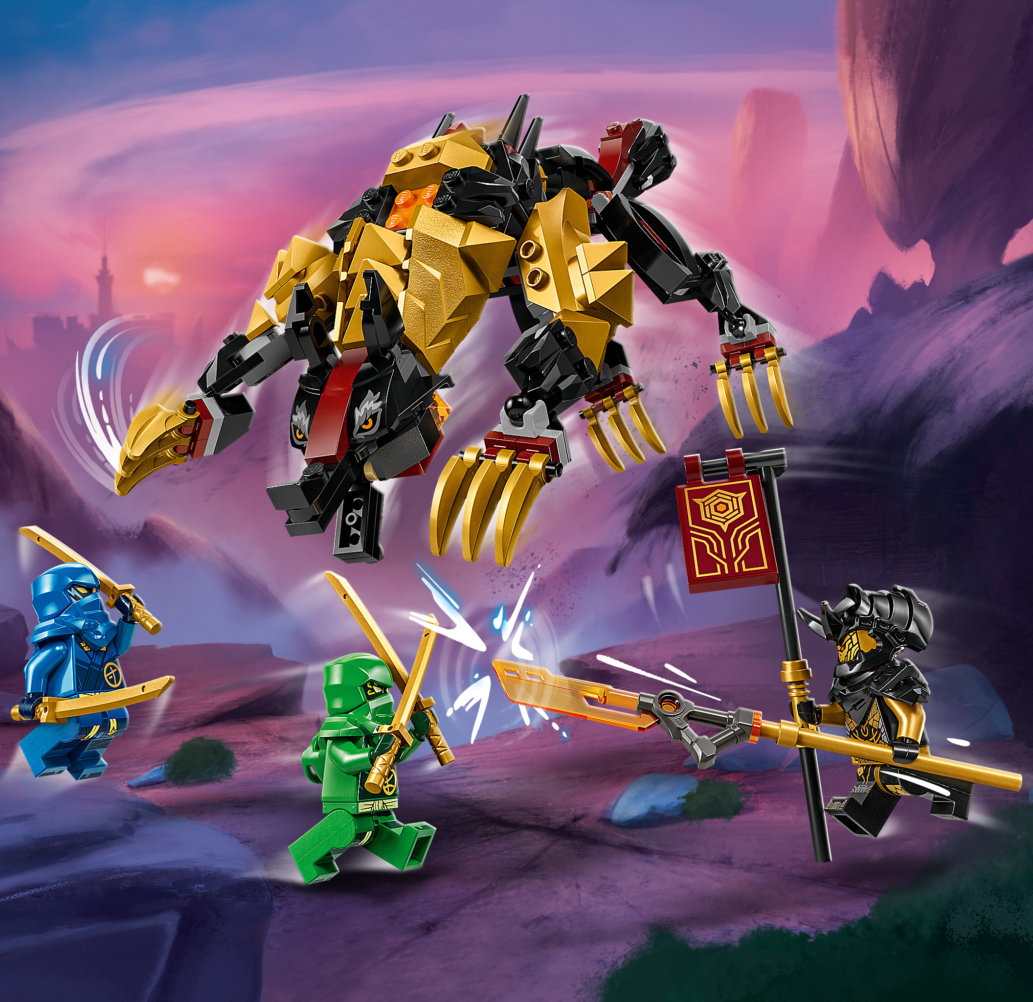 Конструктор LEGO Ninjago Imperium Dragon Hunter Hound 71790 - фото 9