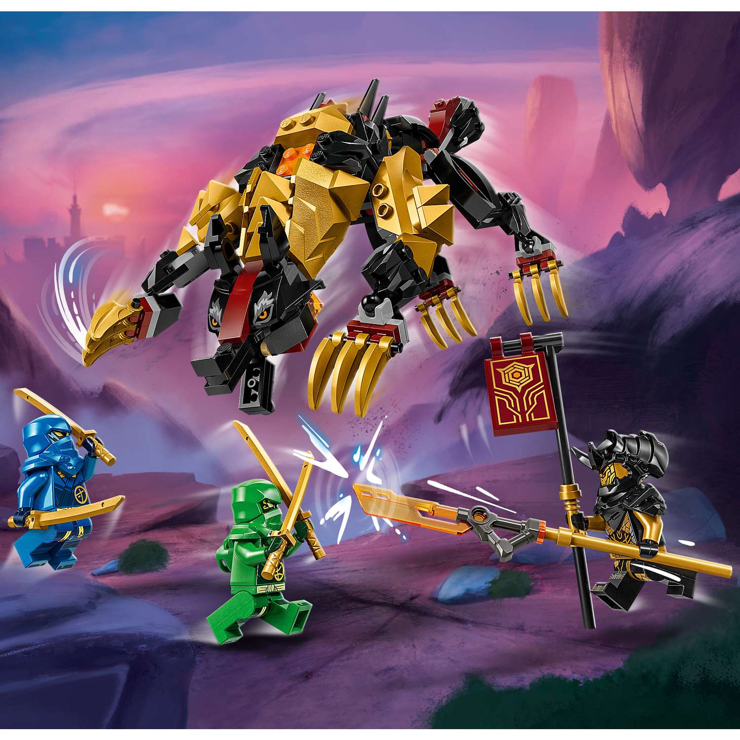 Конструктор LEGO Ninjago Imperium Dragon Hunter Hound 71790 - фото 9