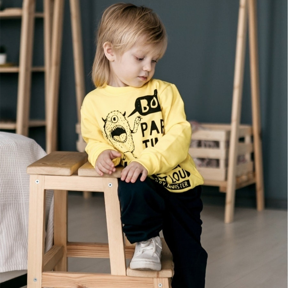 Костюм Babycollection 595/ksw023/f2n/k1/001/p1/W*mлимонный темно-синий - фото 2