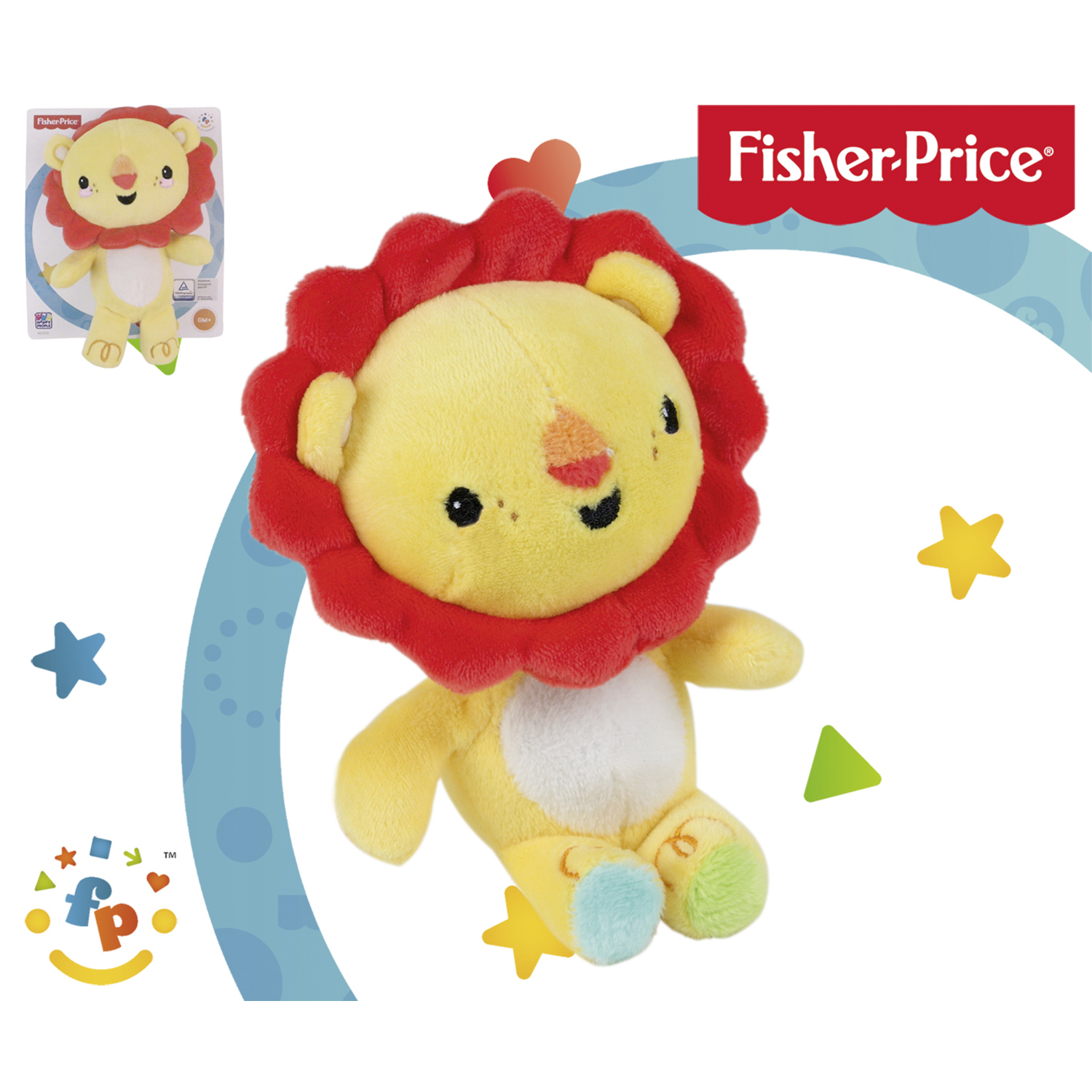 Игрушка мягкая Fisher Price Лев 40919 - фото 3