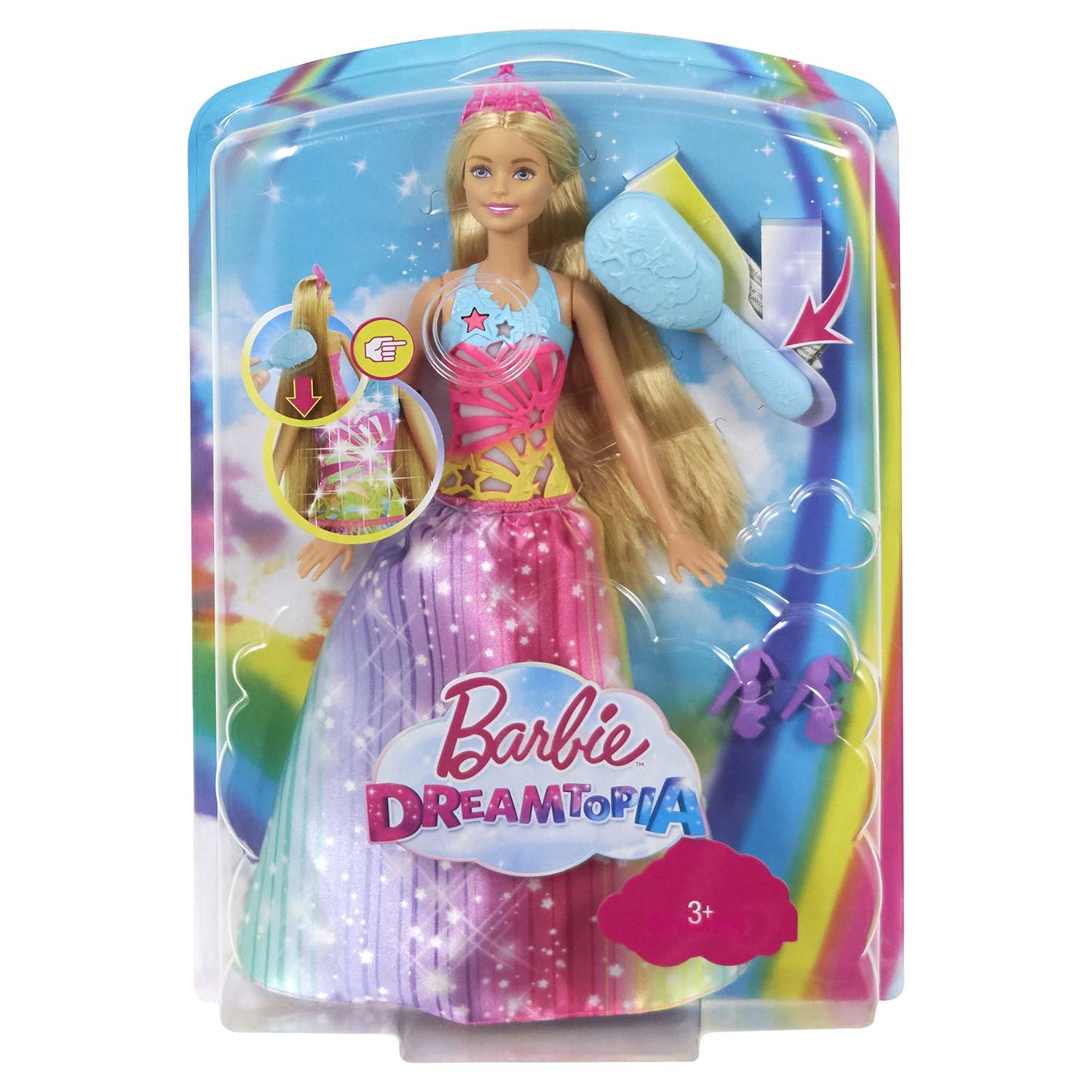 Кукла Barbie Принцесса Радужной бухты FRB12 FRB12 - фото 2