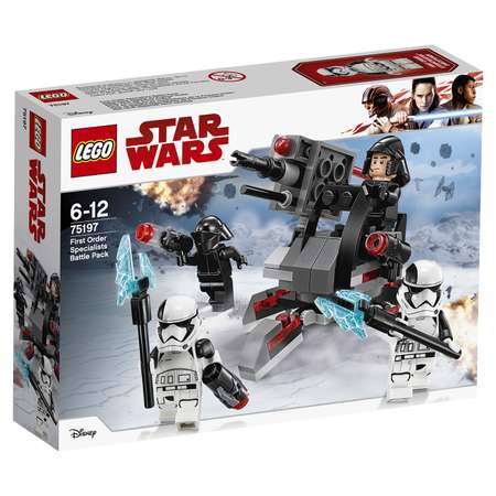 Конструктор LEGO Star Wars Боевой набор Первого Ордена блочный