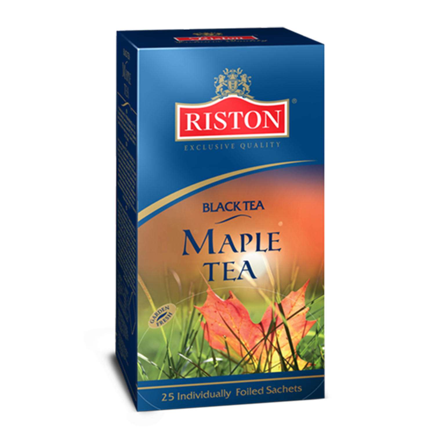 Чай черный Riston Maple tea с ароматом кленового сиропа сливок и карамели 25 пакетиков - фото 1