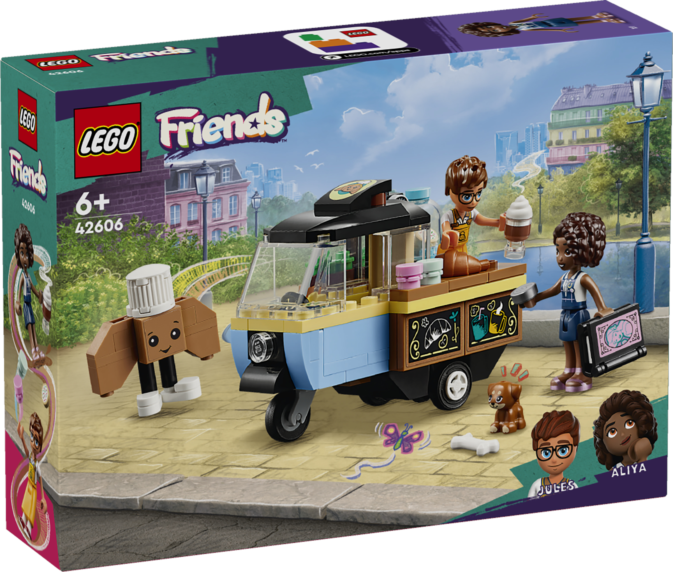 Конструктор LEGO Friends Мобильная тележка для хлебобулочных изделий 42606 - фото 1