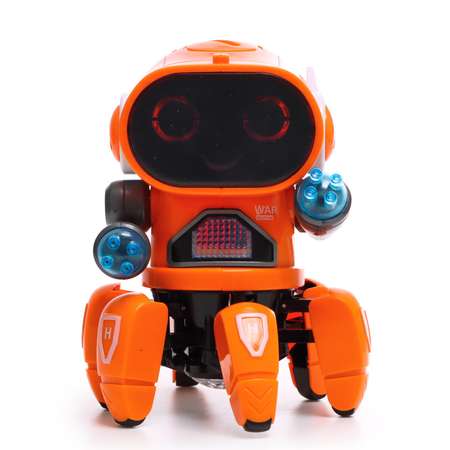 Робот IQ BOT музыкальный «Вилли» русское озвучивание световые эффекты цвет оранжевый