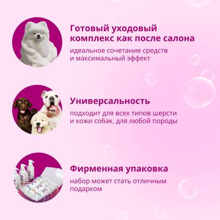 Набор косметики Home Care ProAnimal универсальный домашний комплексный набор для собак