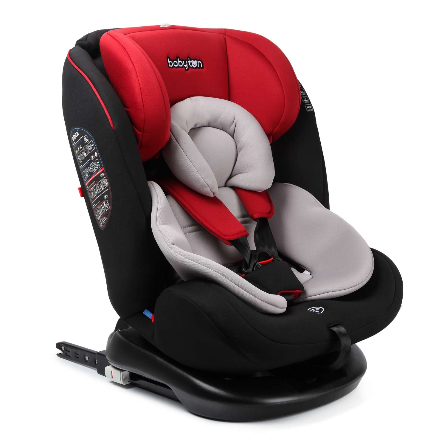 Автокресло Babyton Multi-Stage 0+/1/2/3 Isofix Red - фото 8