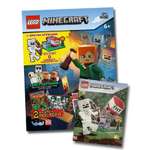 Журнал LEGO Minecraft с вложением конструктор №1/22 для детей Майнкрафт