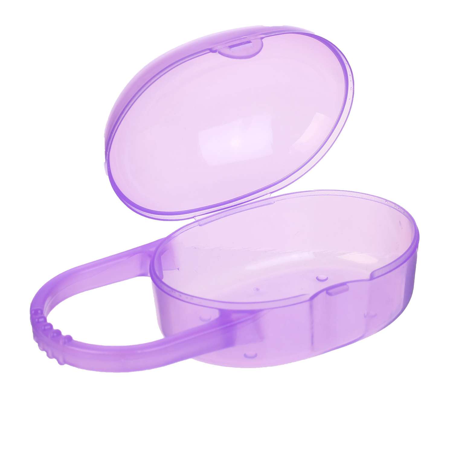 Контейнер Крошка Я для хранения и стерилизации детских сосок и пустышек цвет фиолетовый - фото 2
