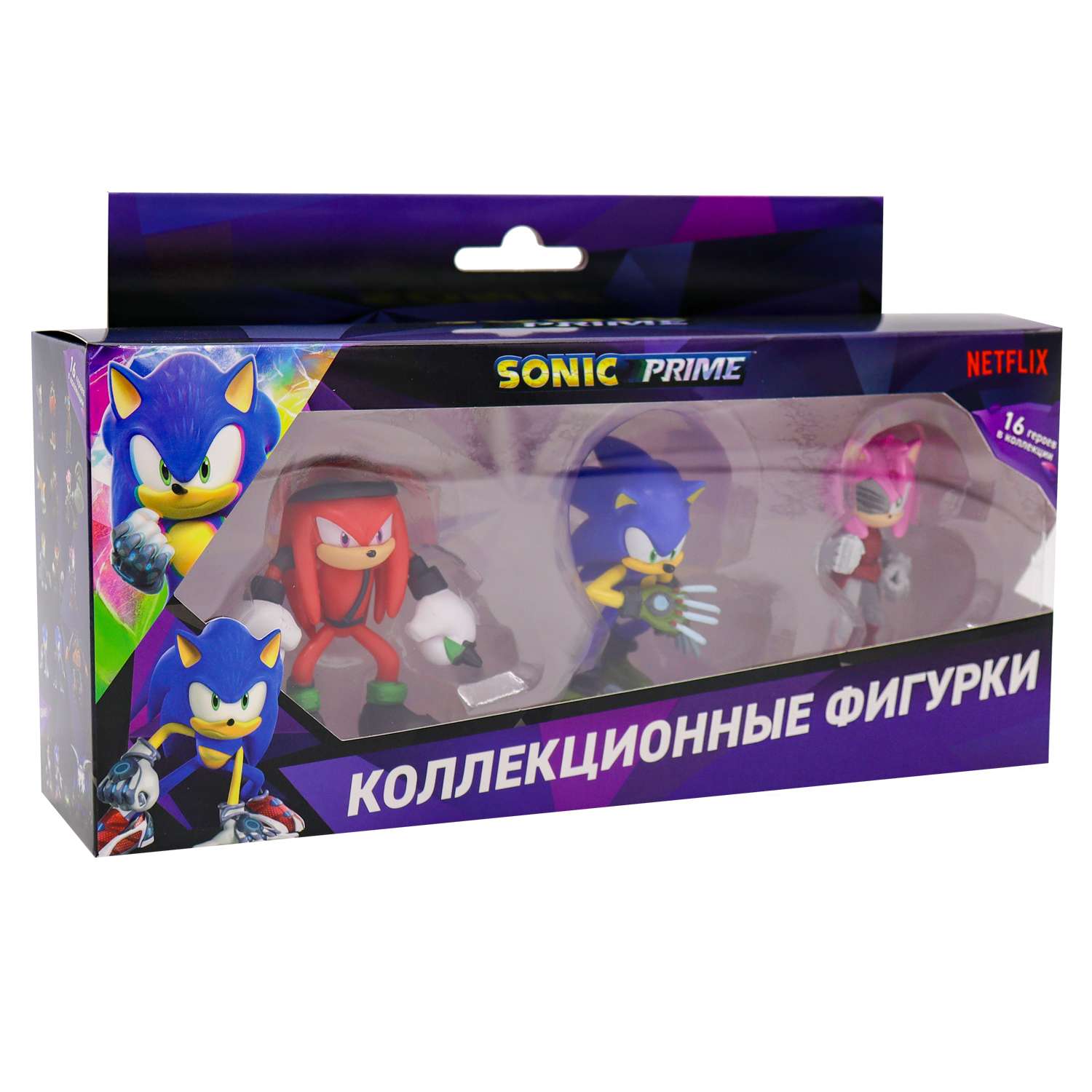 Фигурка PMI Sonic 3шт SON2021-A - фото 6