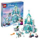 Конструктор LEGO Disney Princess Волшебный ледяной замок Эльзы блочный