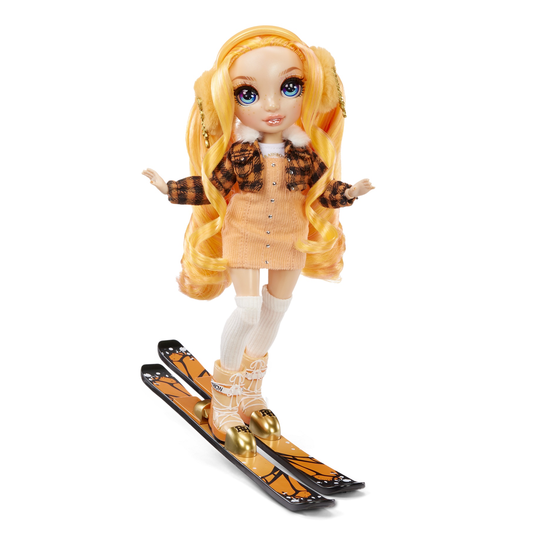 Кукла Rainbow High Winter Break Fashion Doll- Poppy Rowan Orange 574767 - фото 3