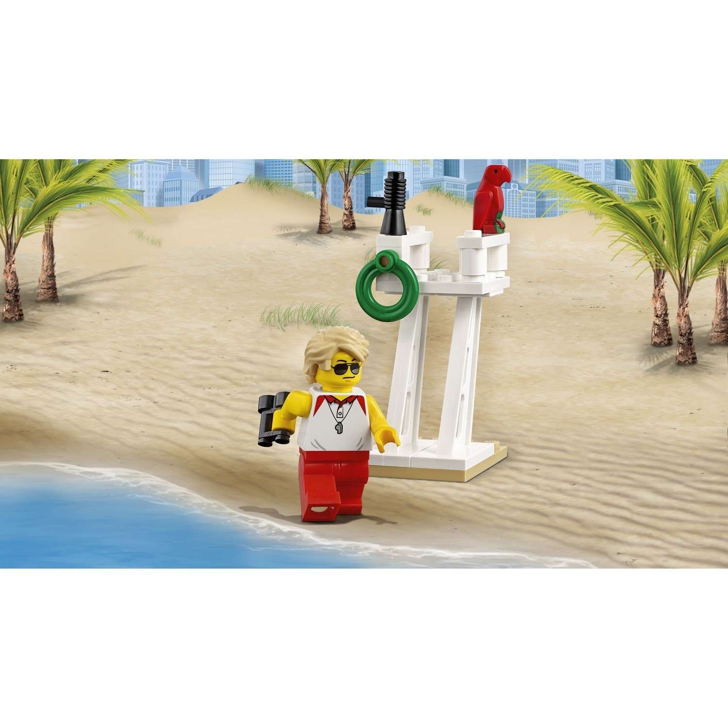 Конструктор LEGO City Town Отдых на пляже - жители LEGO CITY (60153) - фото 10