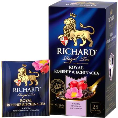 Чай черный Richard Royal Rosehip Echinacea 25 пакетиков