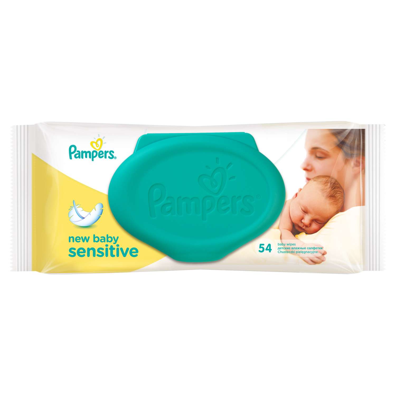 Салфетки Pampers New Baby Sensitive влажные 54шт - фото 2