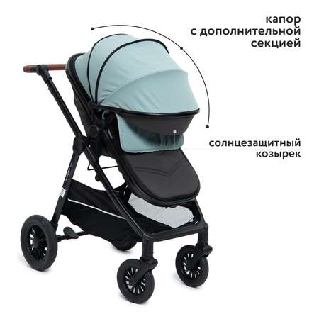 Коляска 2в1 Babyton Sandy Минт