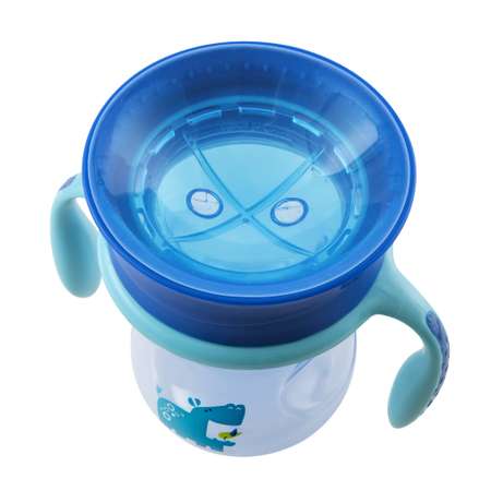 Поильник Chicco Perfect Cup носик 360 266мл с 12месяцев Голубой