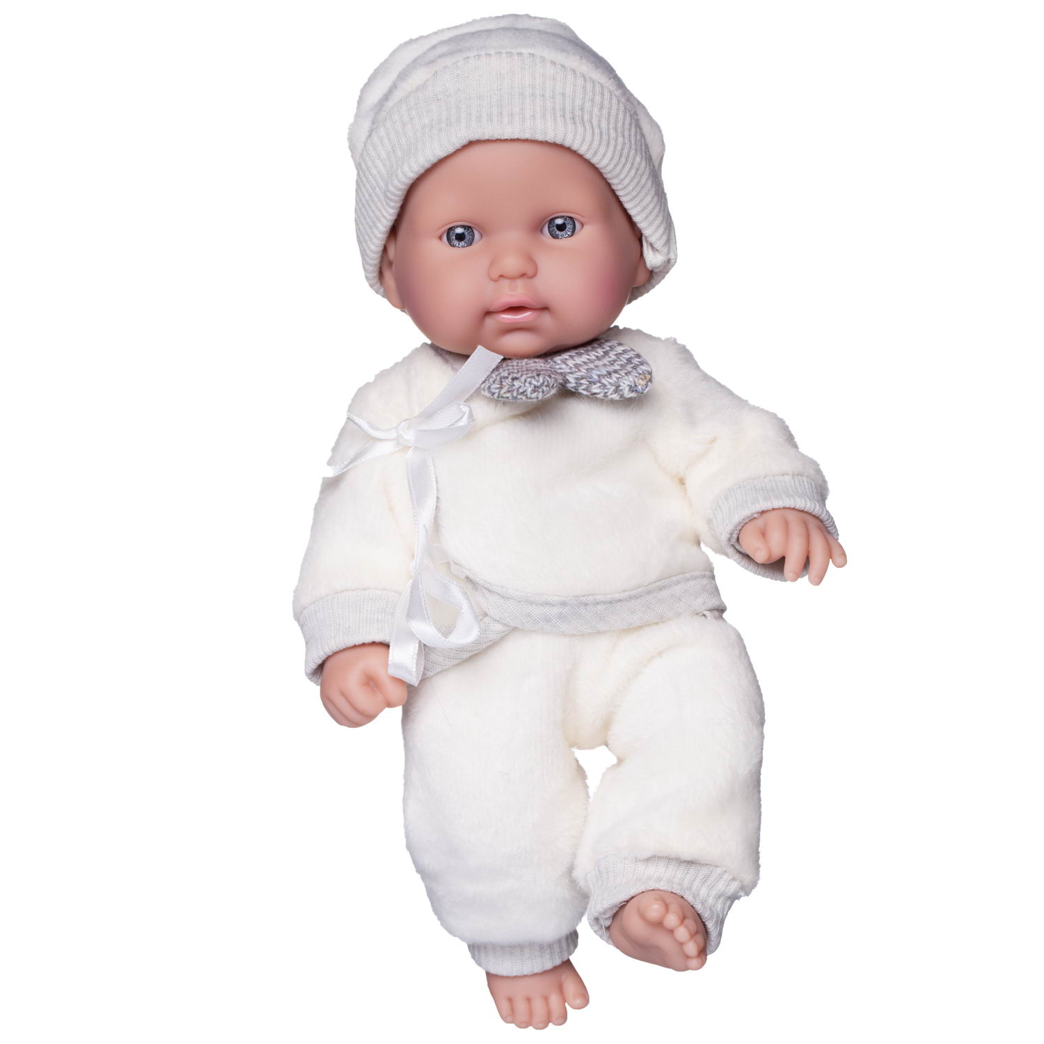 Кукла-пупс Junfa Pure Baby в вязаных вещичках 30 см WJ-22501 - фото 3