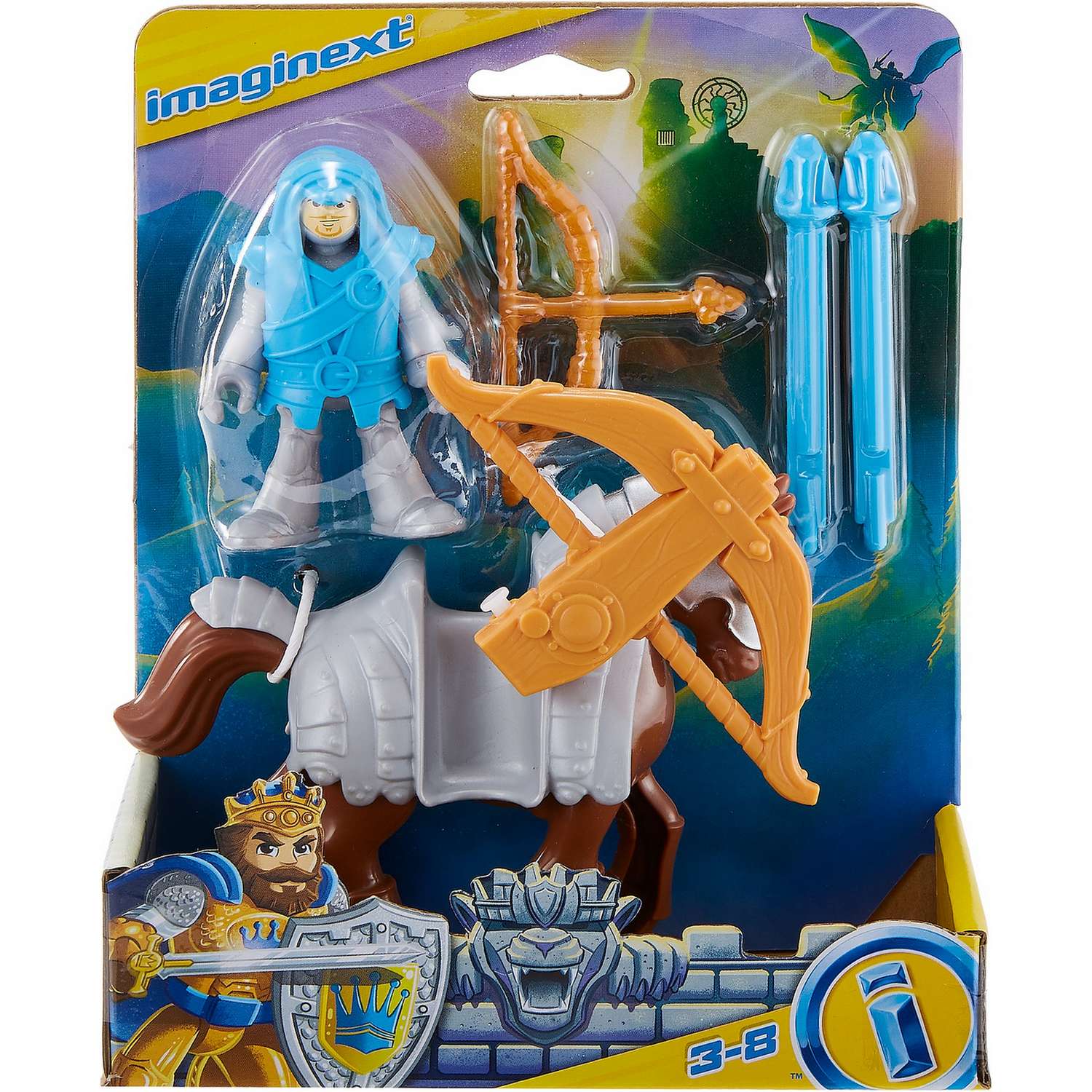 Набор игровой IMAGINEXT Благородный лучник и конь HCG68 - фото 7