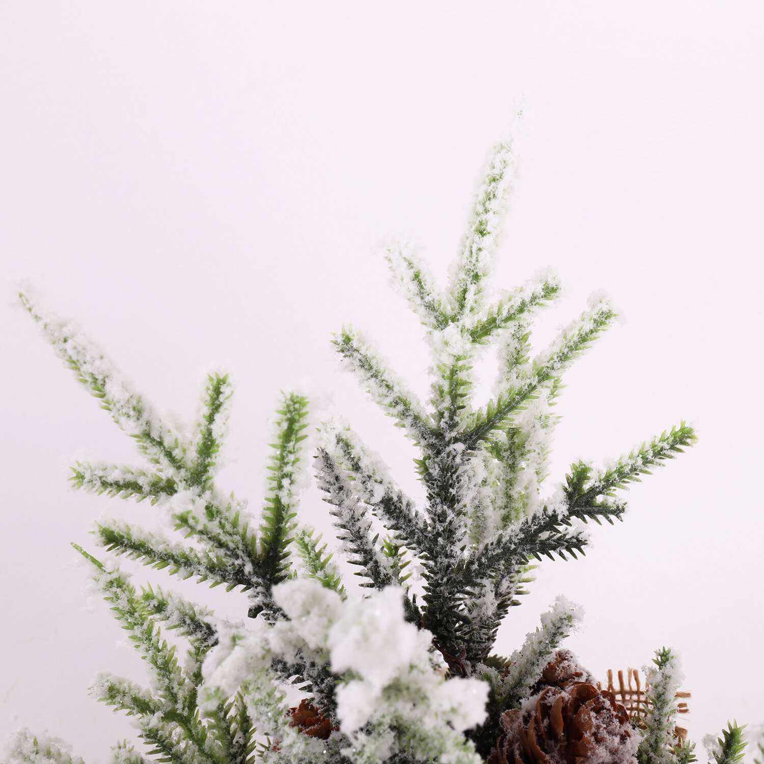 Новогодняя елка Золотая сказка ель искусственная настольная на новый год пушистая 34 см - фото 3