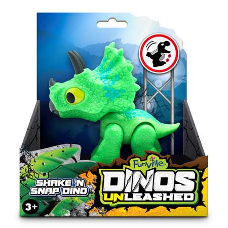 Игровой набор Dinos Unleashed Трицератопс