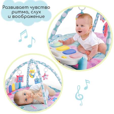 Развивающий коврик AmaroBaby Play jn lion Мультиколор