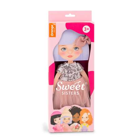 Набор одежды для кукол Orange Toys Sweet Sisters Розовое платье с пайетками Серия Вечерний шик