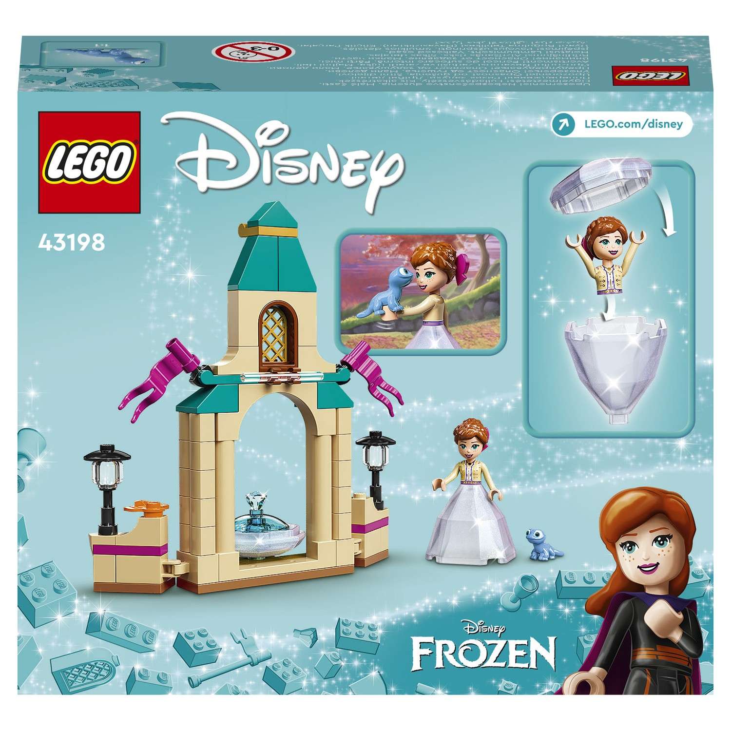 Конструктор LEGO Disney Princess Двор замка Анны 43198 - фото 3