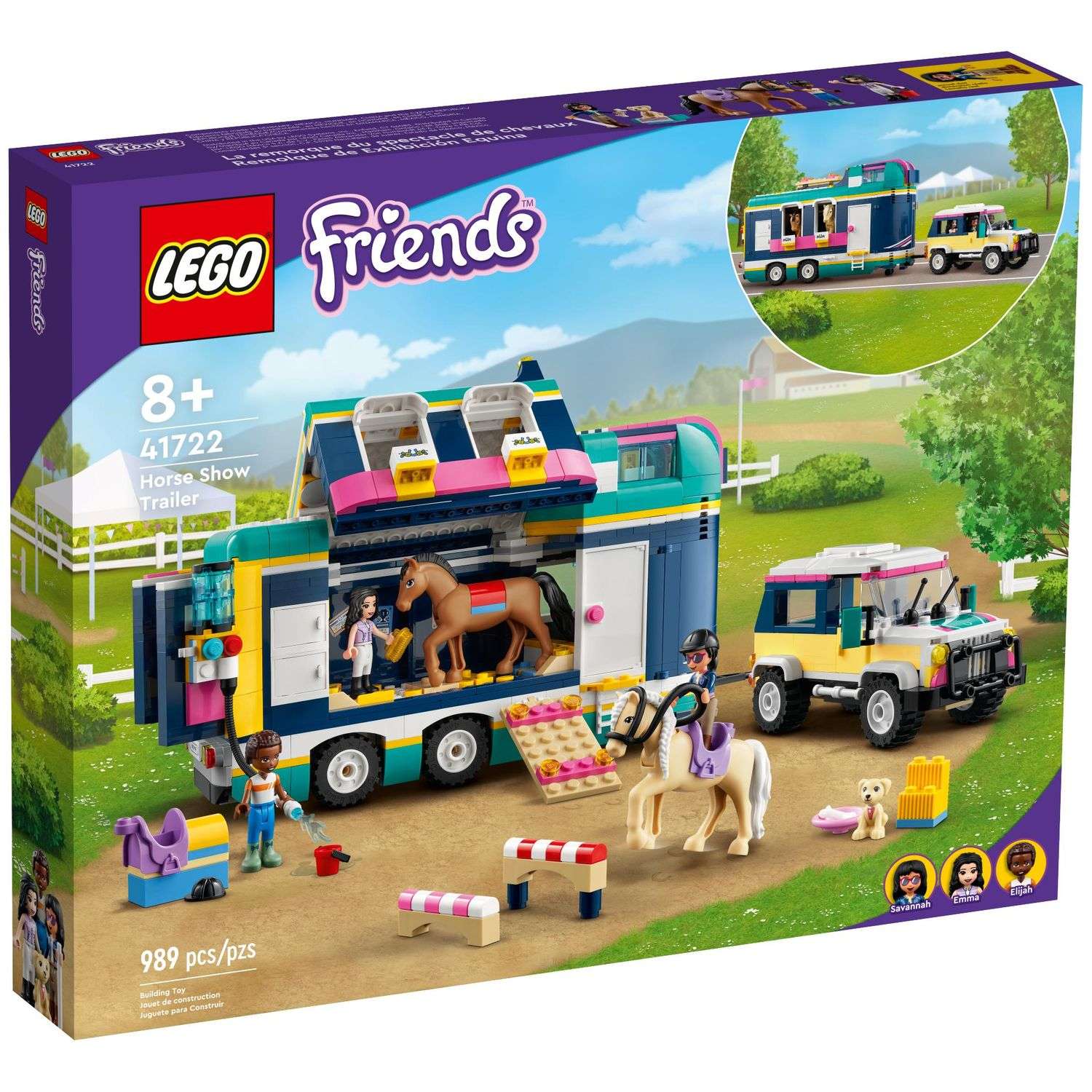 Конструктор LEGO Friends Horse Show Trailer 41722 - фото 1