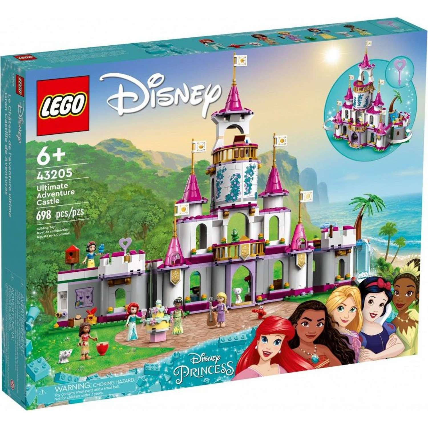Конструктор LEGO Princesses Ultimate Adventure Castle 43205 - фото 1
