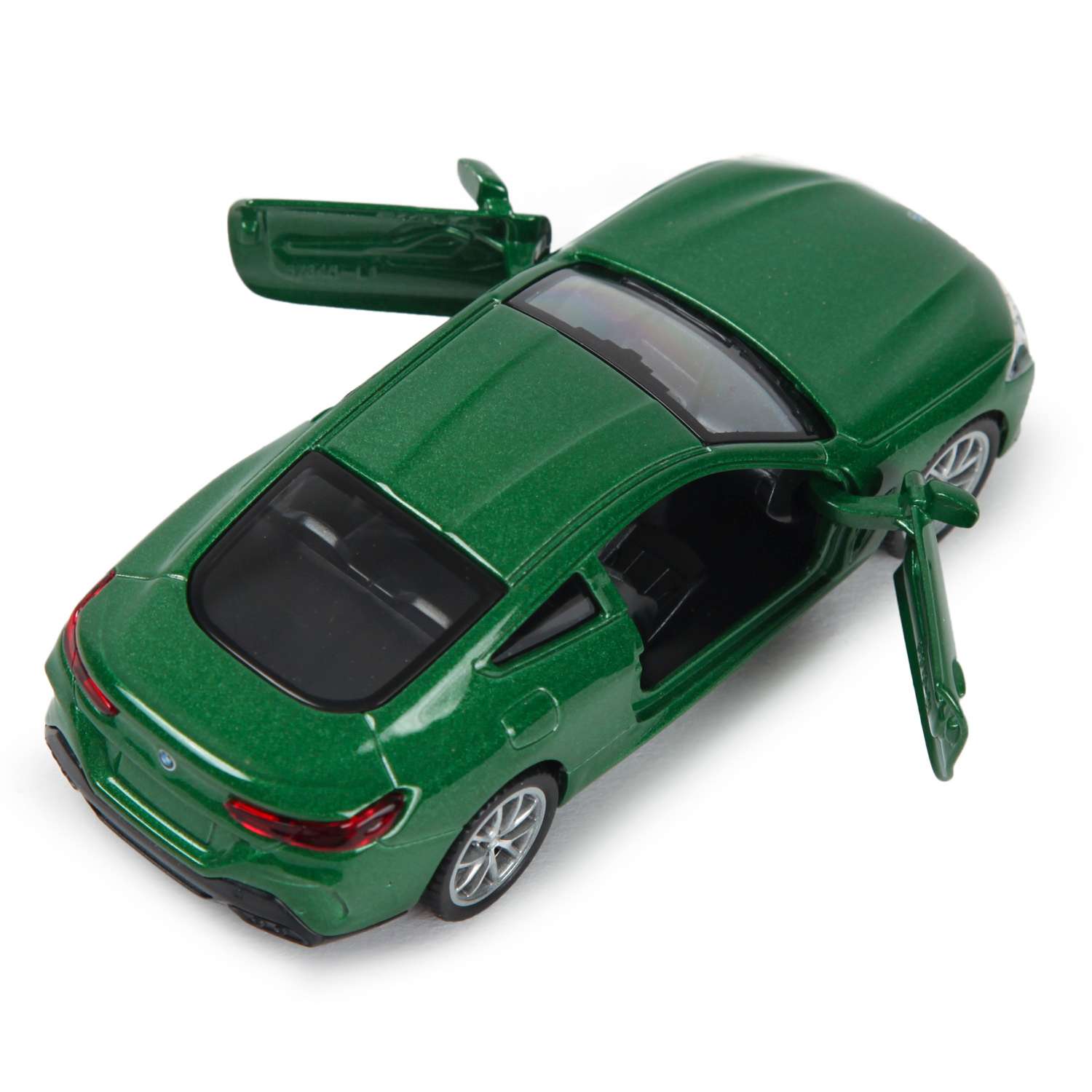 Автомобиль MSZ BMW 1:43 инерционный зеленый 67340 - фото 7