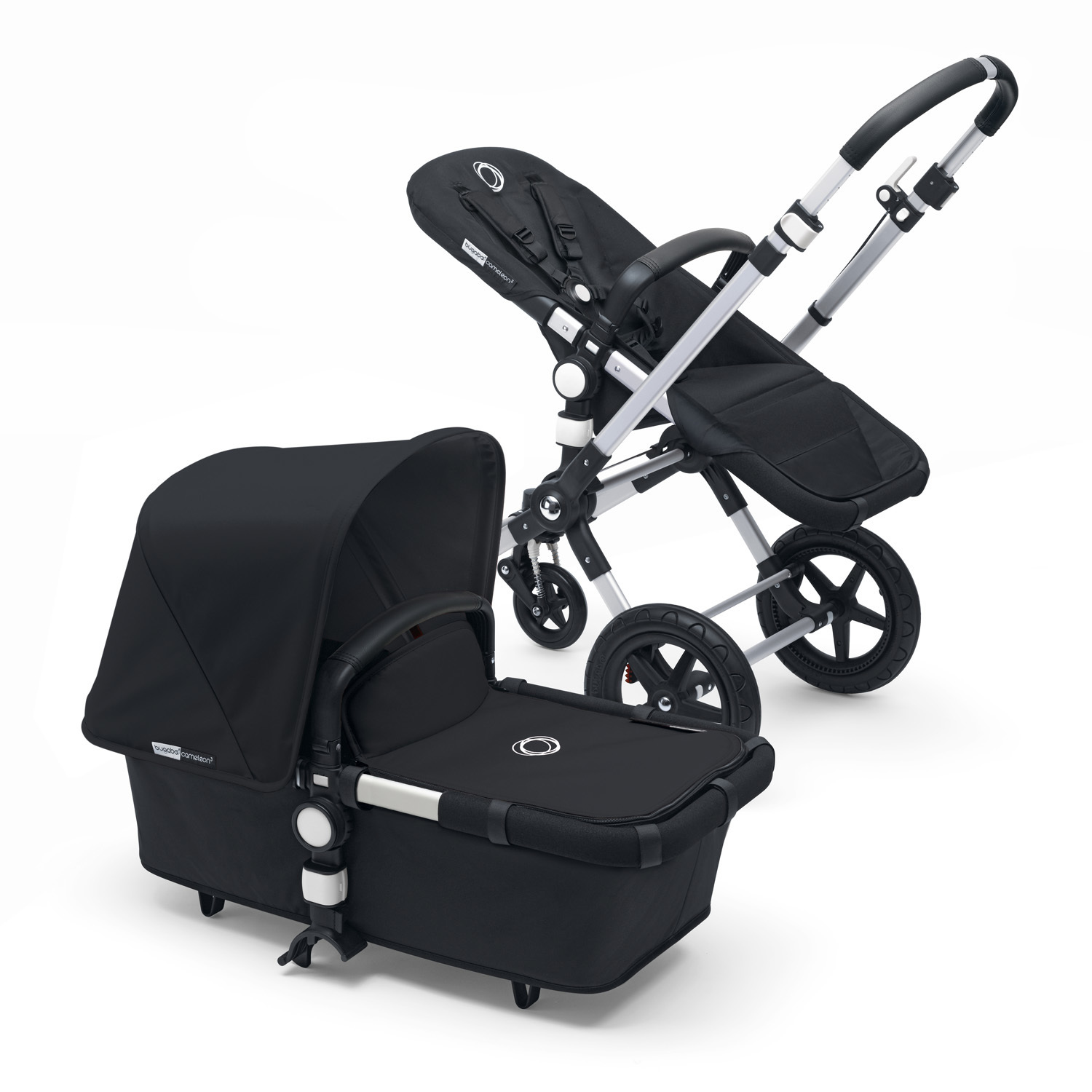 Комплект Bugaboo Cameleon 3 сменный тканевый Black 230111ZW02 - фото 2