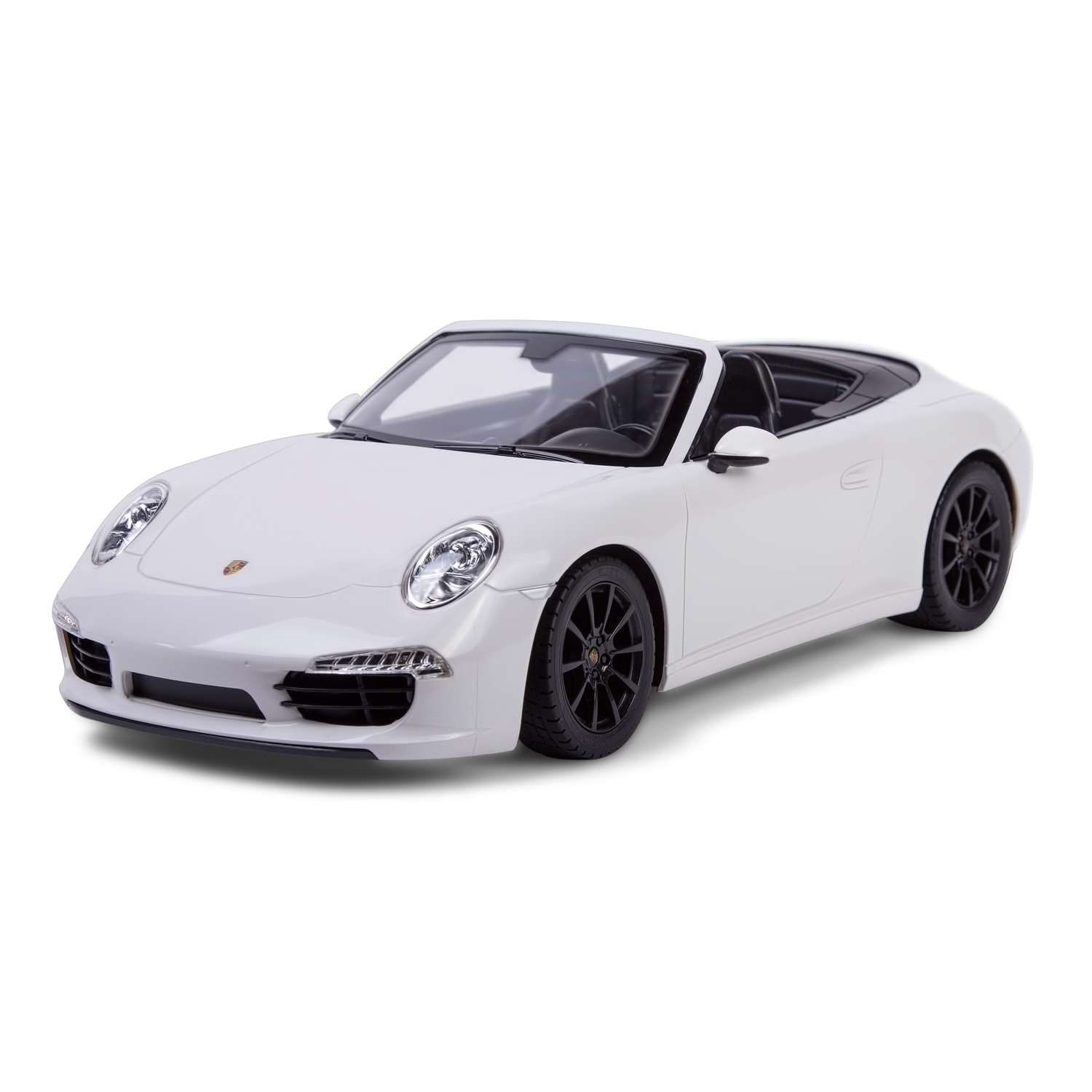 Машинка р/у Rastar Porsche 911 CarreraS 1:12 белая - фото 2