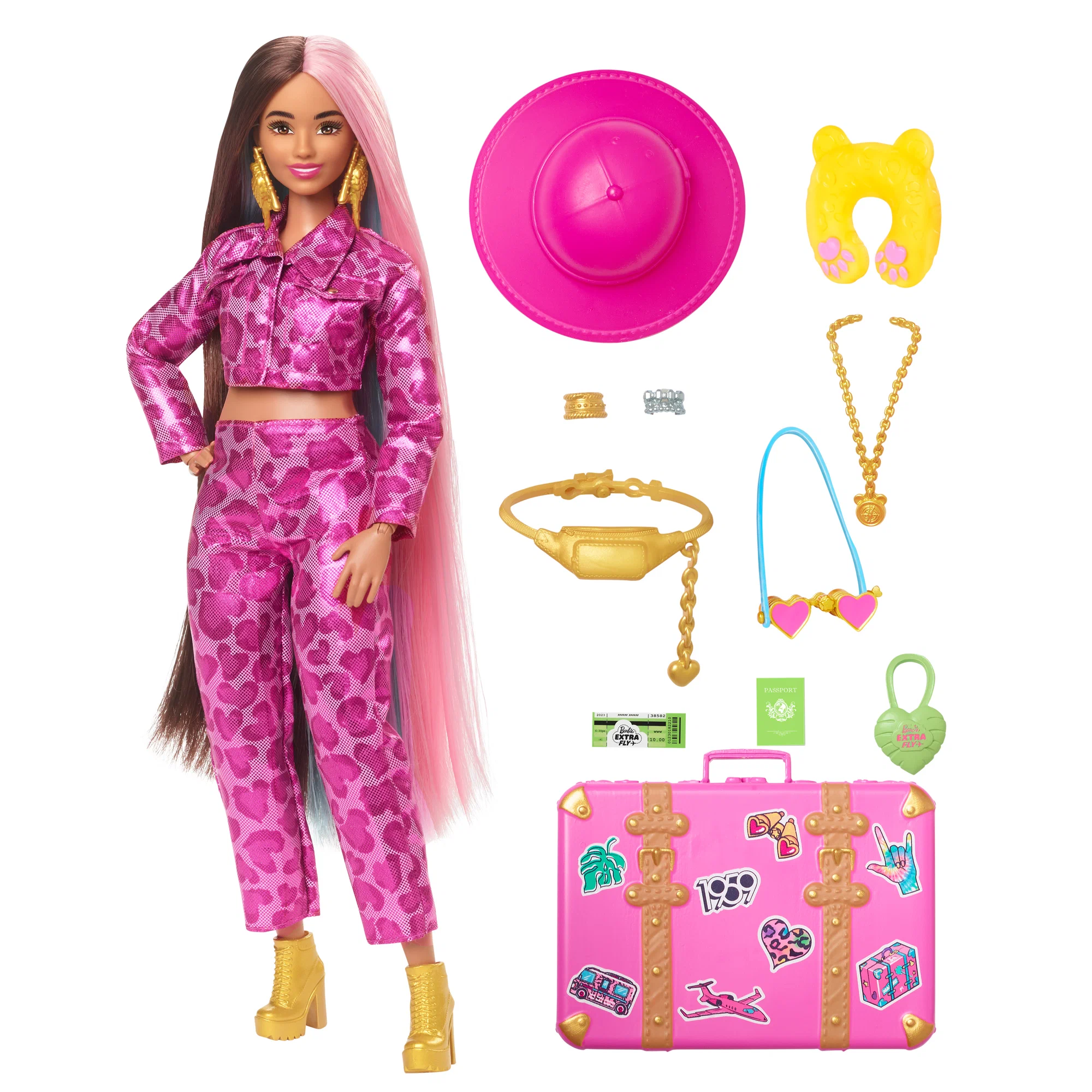 Кукла модельная Barbie Экстра Флай Сафари HPT48 - фото 1