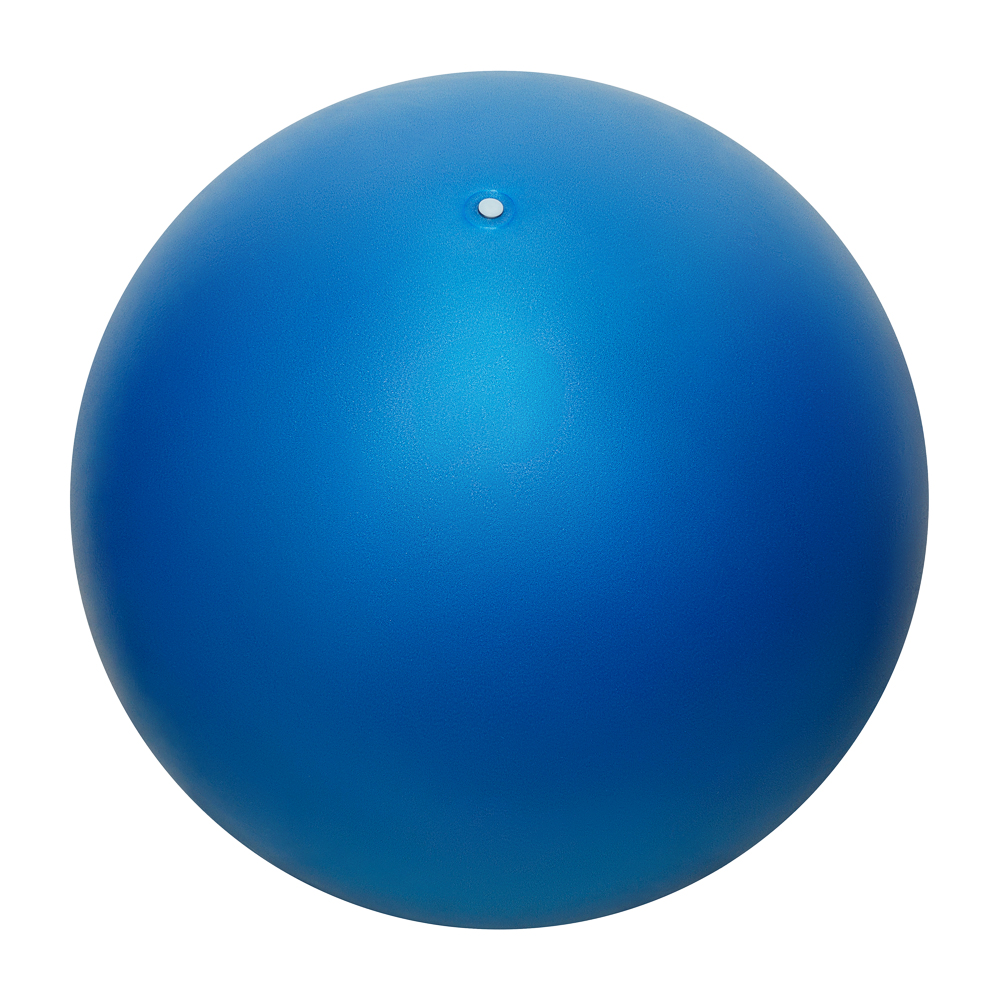Фитбол STRONG BODY 65 см ABS антивзрыв синий для фитнеса Насос в комплекте - фото 2