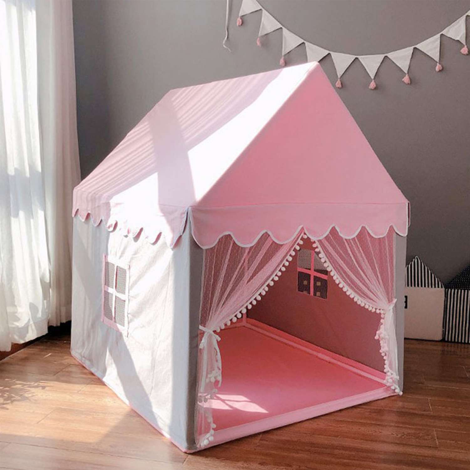 Детская игровая палатка ТОТОША домик для детей и игрушек - фото 1