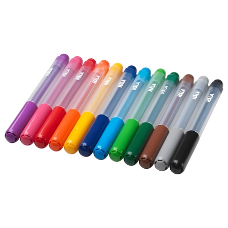 Фломастер для орнаментов Джик-Турбо LP-6 в наборе 6 цветов