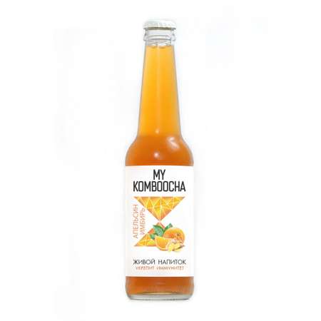 Напиток MY KOMBOOCHA Апельсин-имбирь на основе чайного гриба
