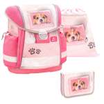 Школьный ранец BELMIL Classy My Sweet Puppy Pink с наполнением серия 403-13/O/9 SET