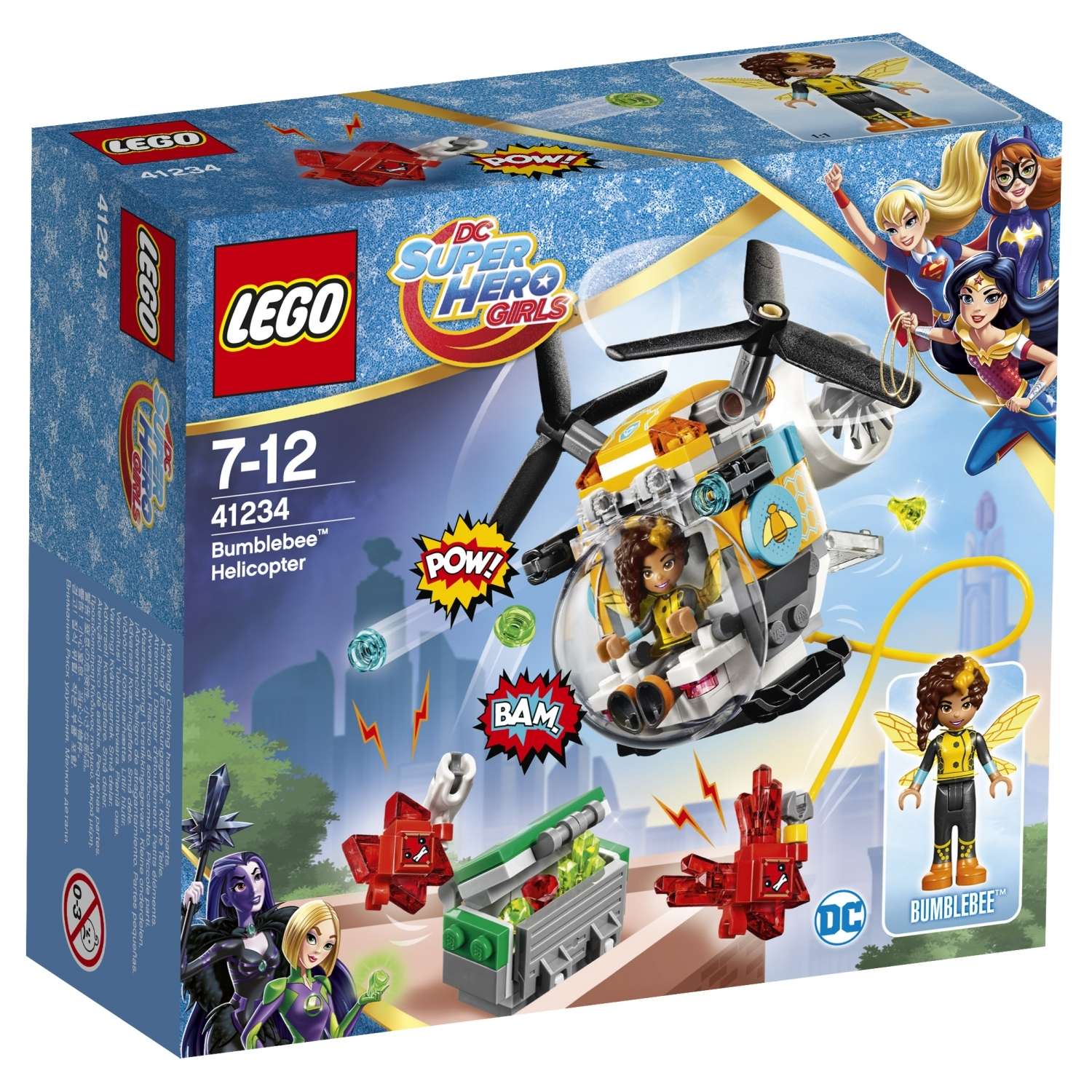 Конструктор LEGO DC Super Hero Girls Вертолёт Бамблби™ (41234) - фото 2