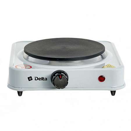 Плита электрическая Delta D-704 одноконфорочная диск белая