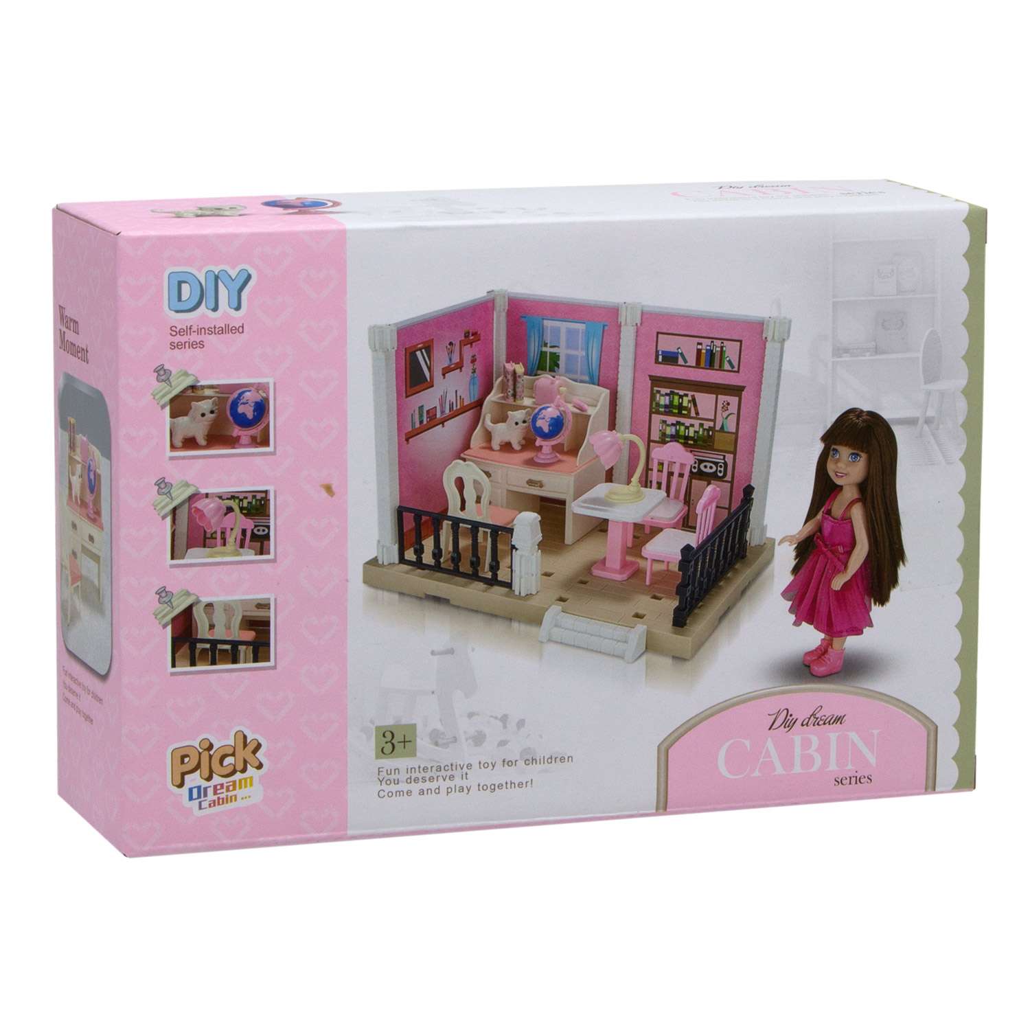 Игровой набор S+S Уютная квартирка с куклой 200828824 - фото 3